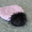 Pompom fekete-kék