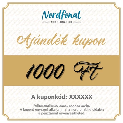 Ajándék kupon
